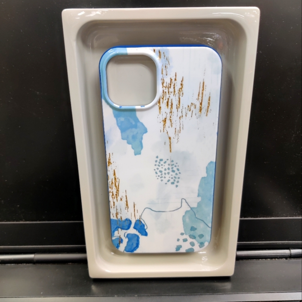 iPhone 13 case blue white